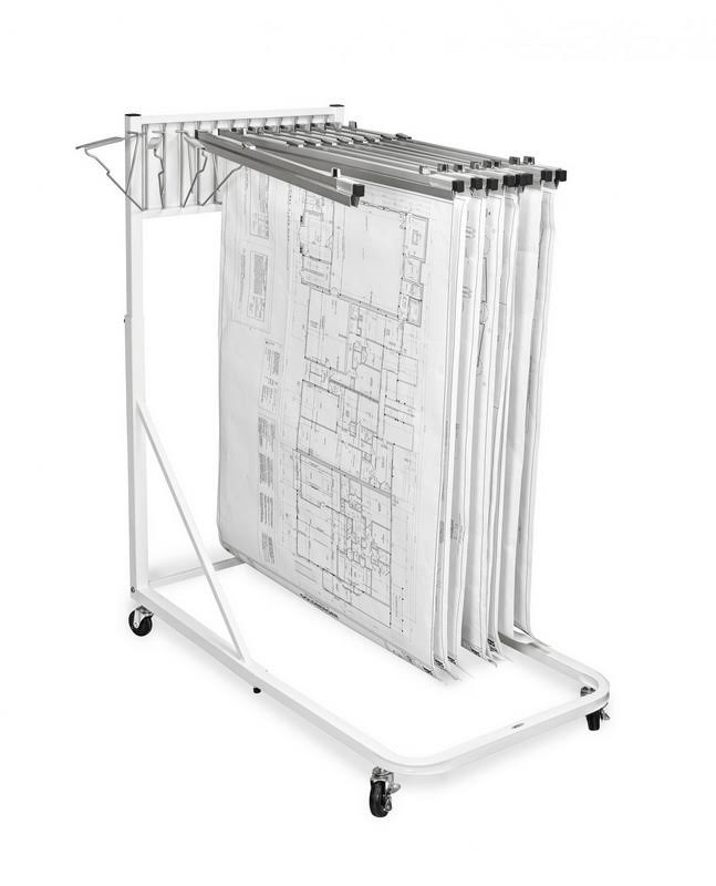 Vertical File Rolling Stand A1765