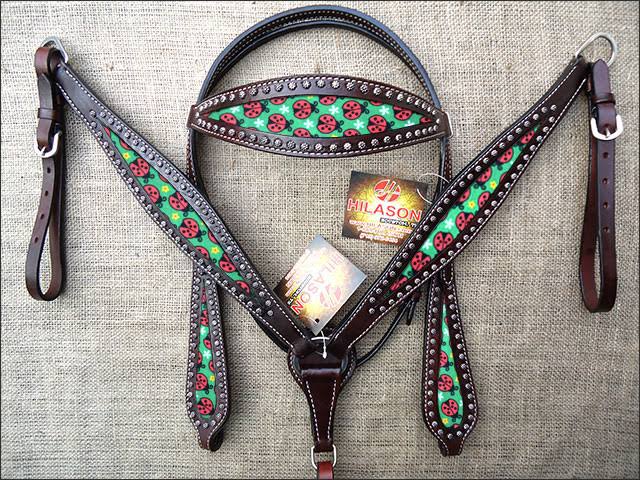 Brown Western Horse Breast Collar V108034
