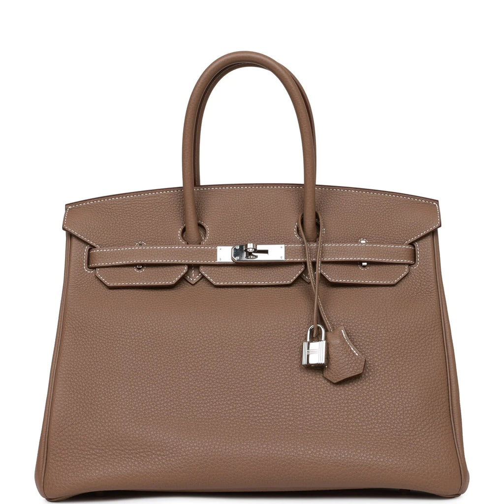 Pre-owned Togo Leather Handbag B513815