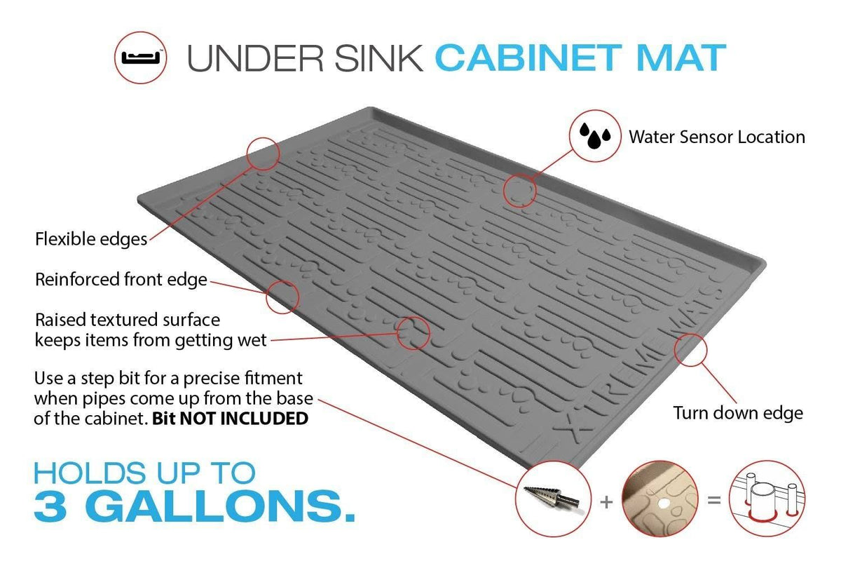 Under Sink Bathroom Cabinet Mat F8787