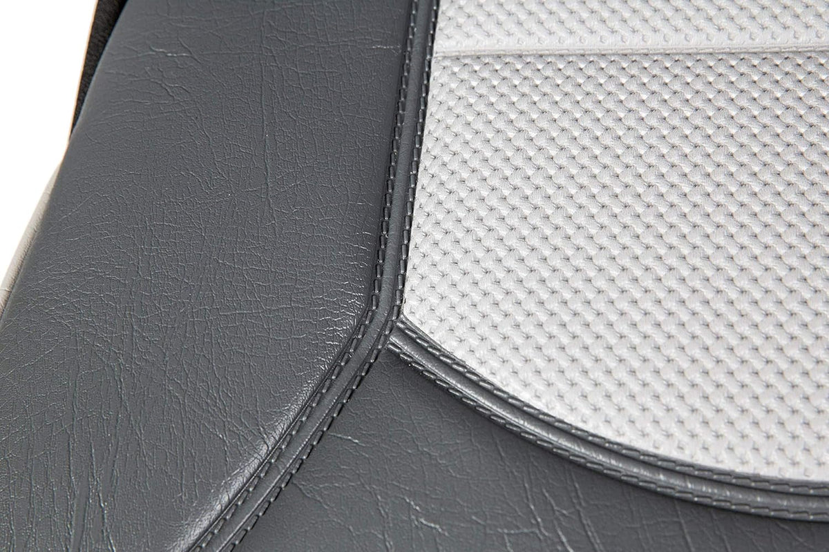 Charcoal/Gray Boat Seat with Welded Cushion Q690