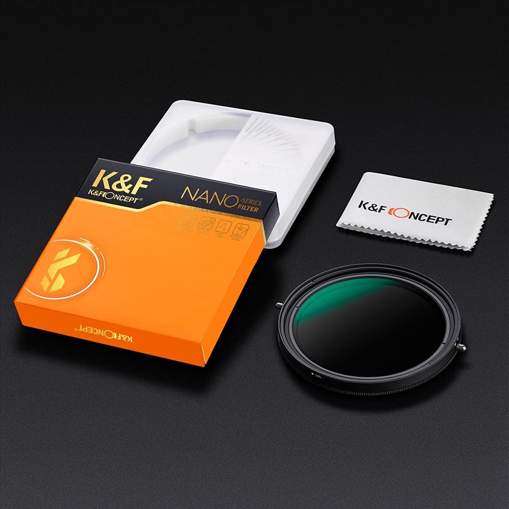 58mm Variable ND and CPL 2 in 1 Camera Lens Filter D2406