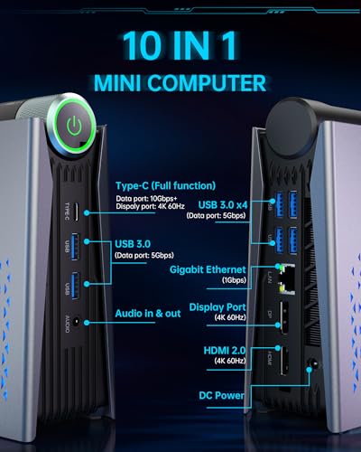 Mini PC Ryzen 7 16GB DDR4 512GB NVME SSD Q7226