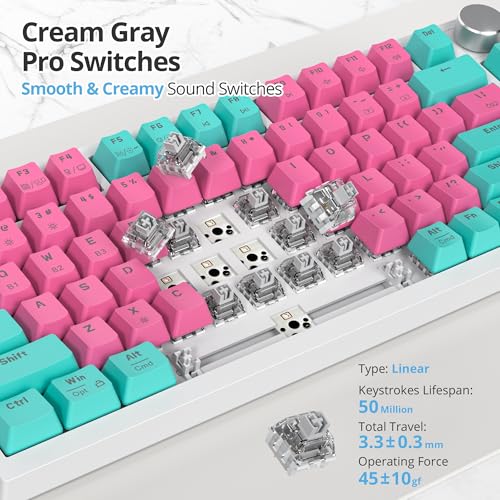 Wireless Creamy Mechanical Keyboard E11750