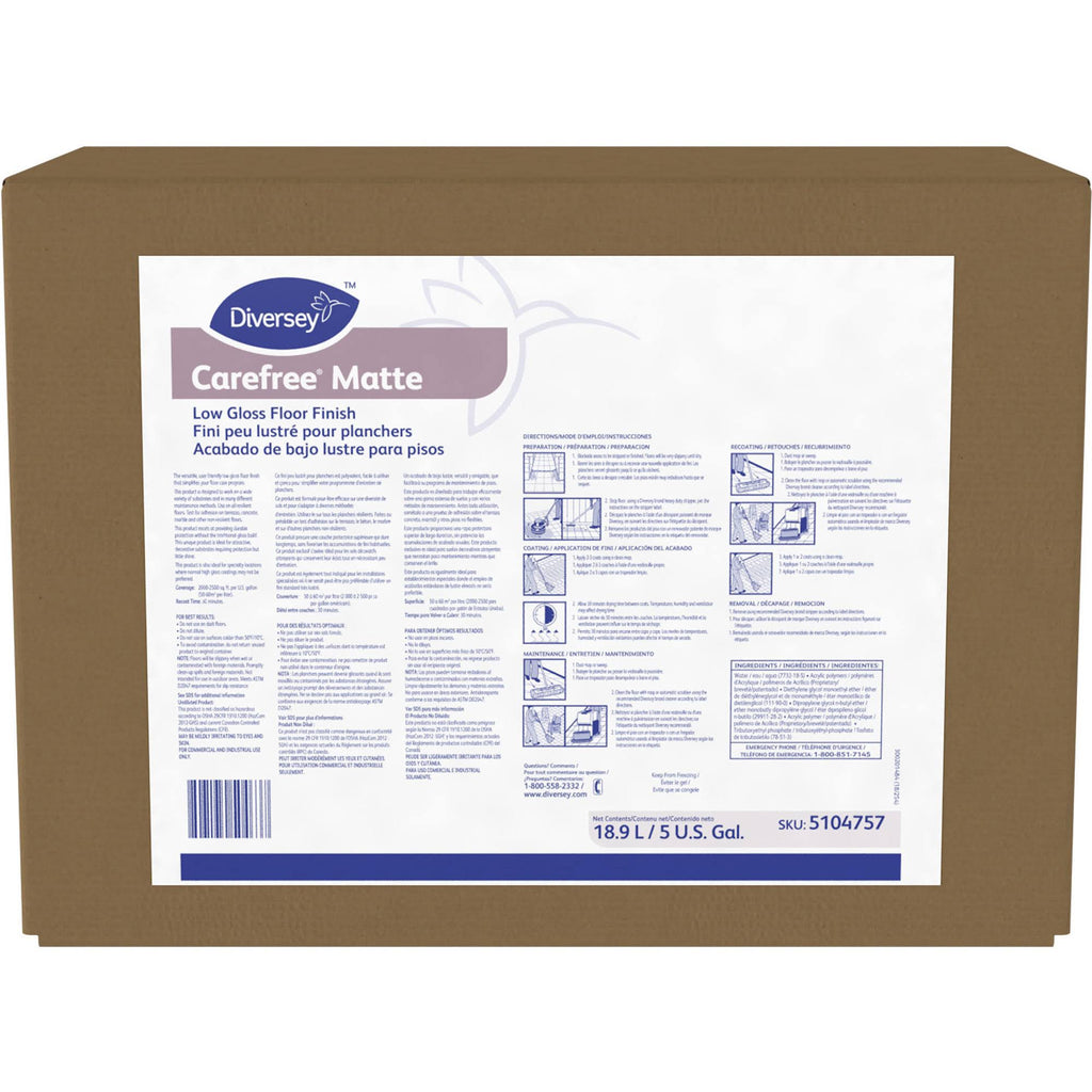 Matte Floor Finish, 5 Gallon I945319