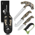 4 Pcs Hunting Knife Set with Portable Sheath N699