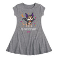 Toddler And Youth Girls Fit And Flare Dress C838