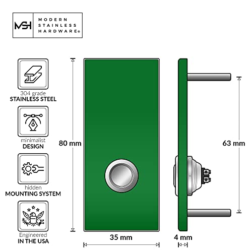 Stainless Steel Doorbells O772