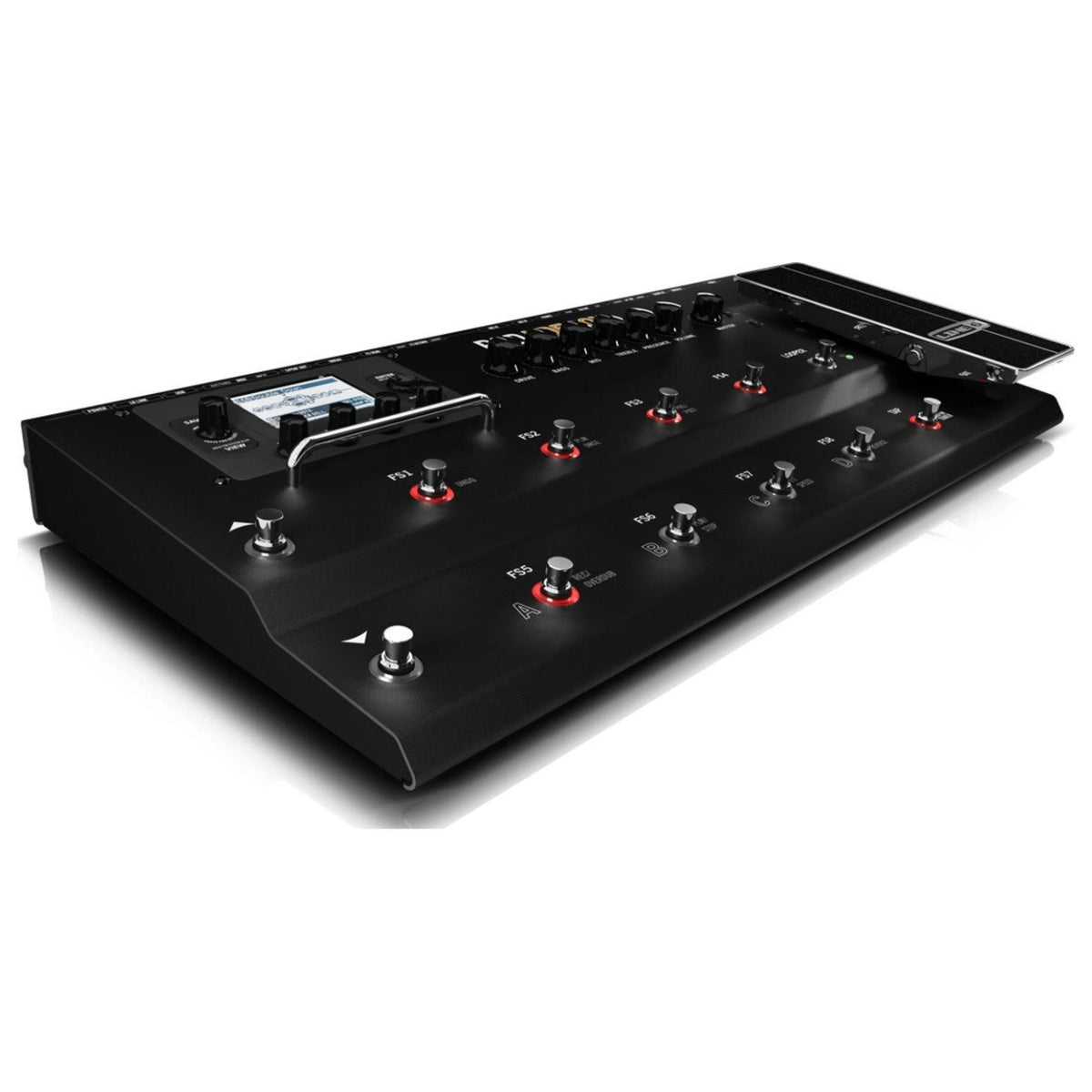 Guitar Multi-Effects Processor with Pedal Bag and 2 Guitar Cables A57554