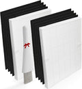 2 Pack True HEPA Replacement Filter with 8 Carbon Filters V4622