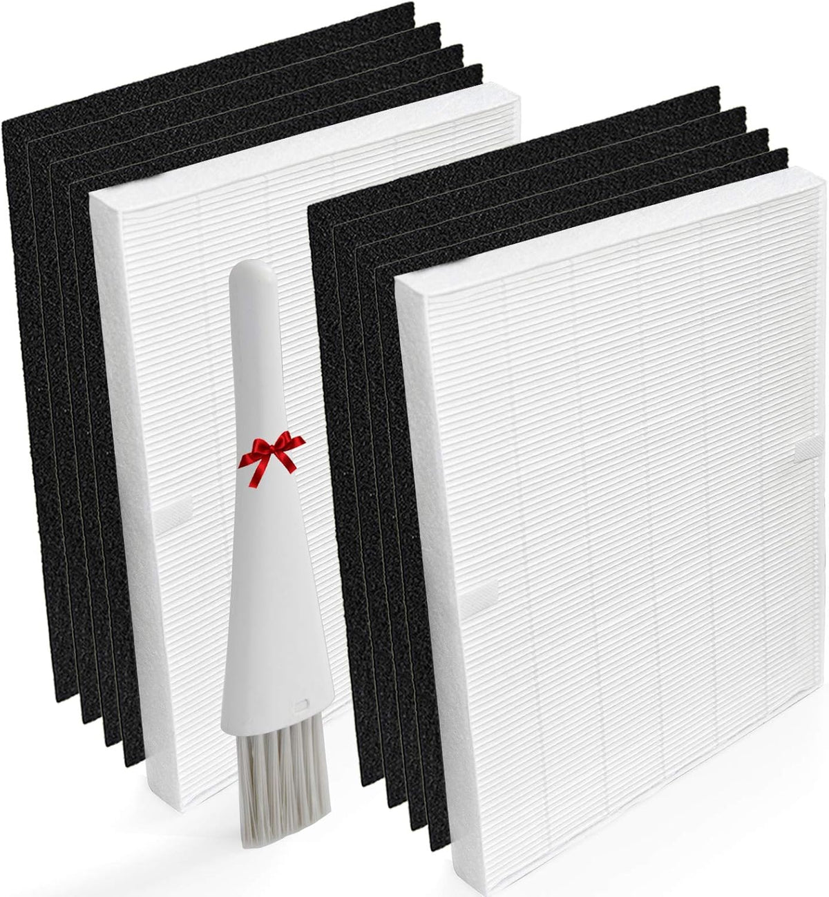 2 Pack True HEPA Replacement Filter with 8 Carbon Filters V4622