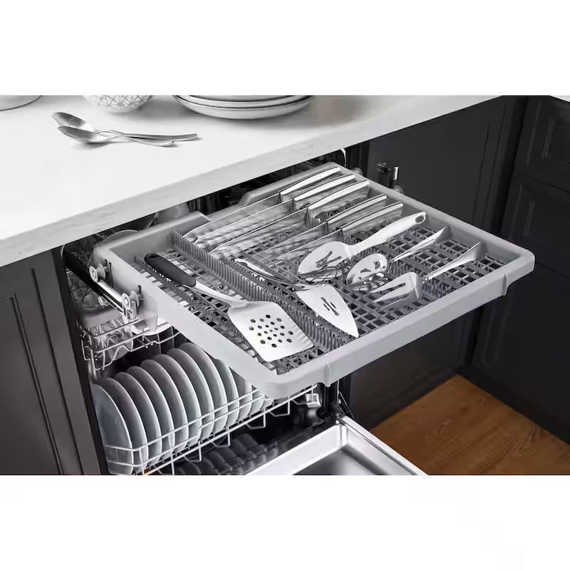 24 in. Top Control Standard Dishwasher with QuadWash in Stainless Steel V306974