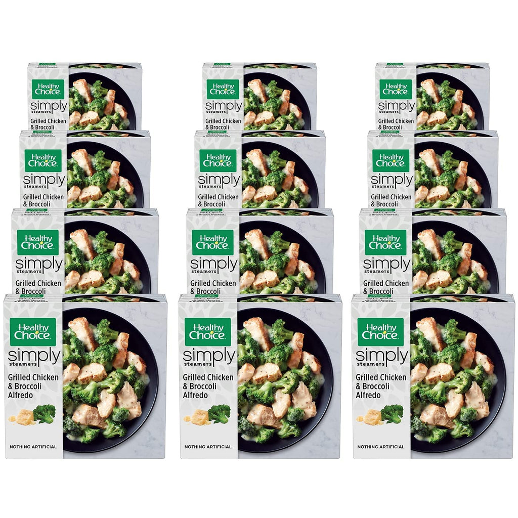 Grilled Chicken Breasts & Broccoli Alfredo Frozen Meal, 12 Pack (9.15 Oz Each) Z2194