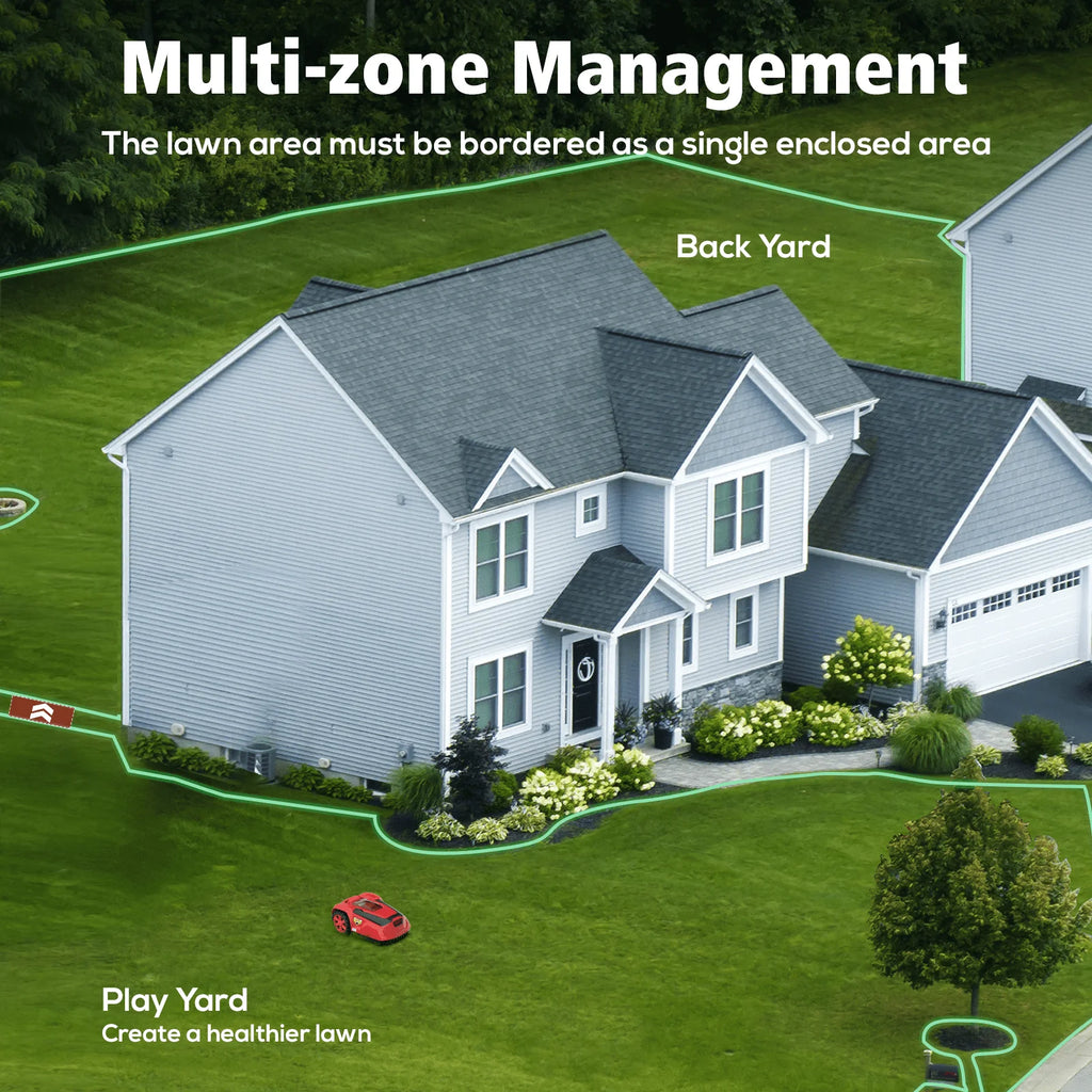 Robotic Lawn Mower with 20V Lithium-Ion Battery U293