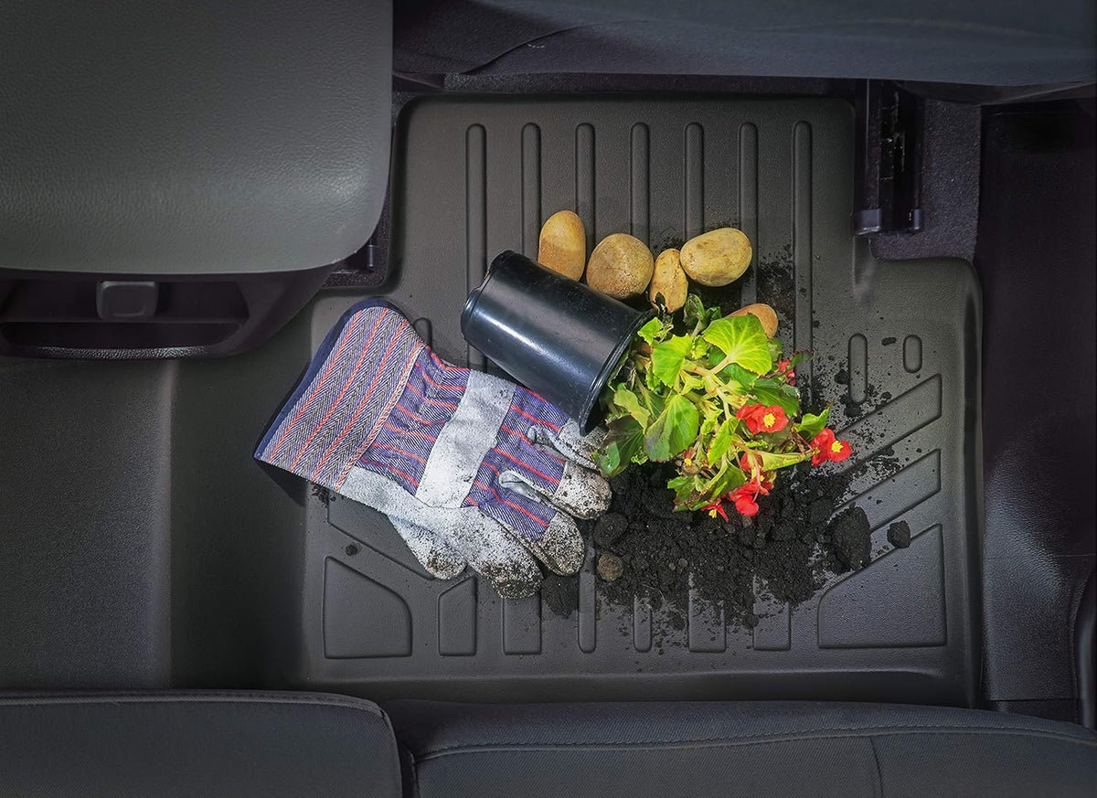 Black Custom Cargo Trunk Liner Floor Mat L329