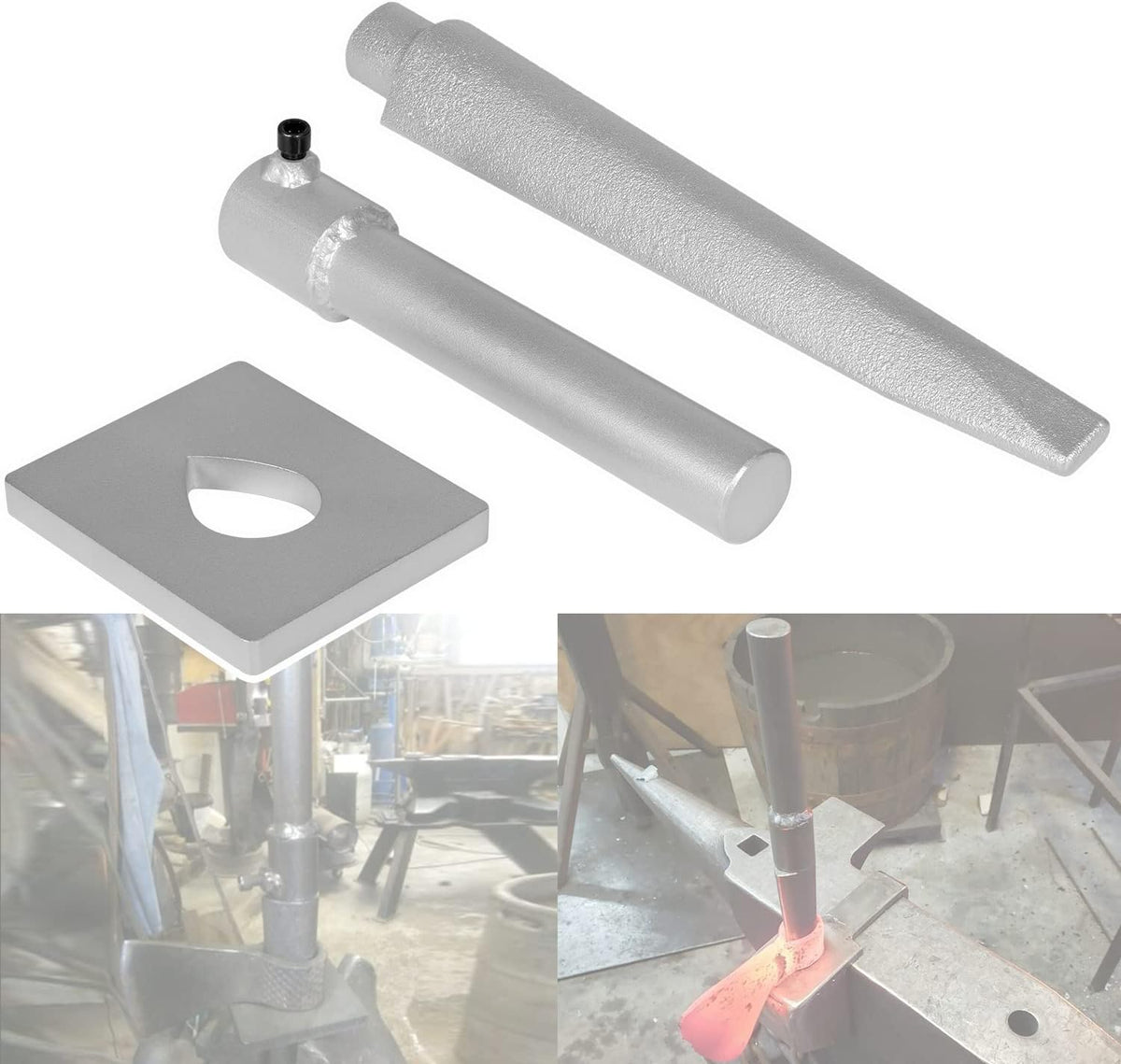 Tomahawk Eye Drift/Mandrel with Steel Handle and Bolster Plate, Pack of 2 Y620678