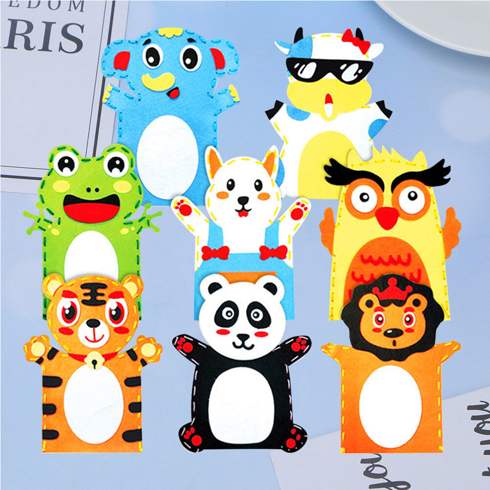 8PCS DIY Doll Making Kit Fabric Weaving Educational Toys K517806