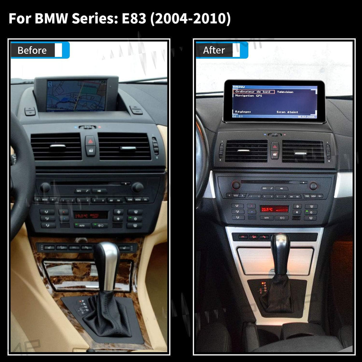 10.25 IPS Touch Screen CarPlay Android Auto for BMW X3 R2563