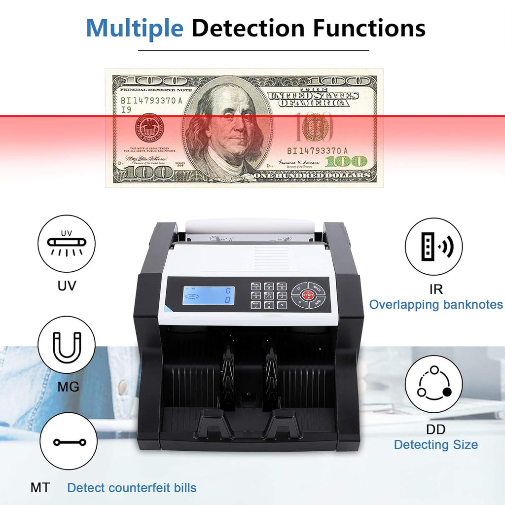 Money Counter with Counterfeit Detection J229918