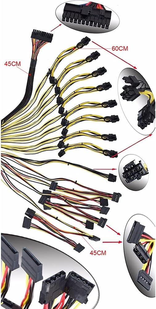 1800W ATX Modular Mining Power Supply Z9270