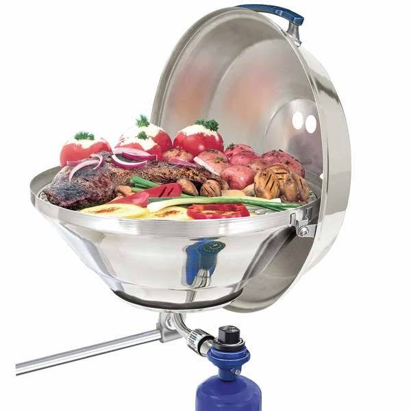 Magma Marine Kettle 17 Party Size Gas Grill w/Hinged Lid I203