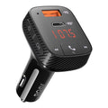 Bluetooth FM Transmitter Car Charger with Type C PD Charging X981318