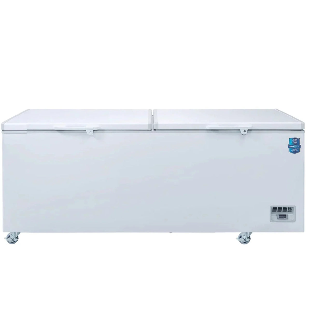 White Chest Freezer With 2 Solid Lids K114565