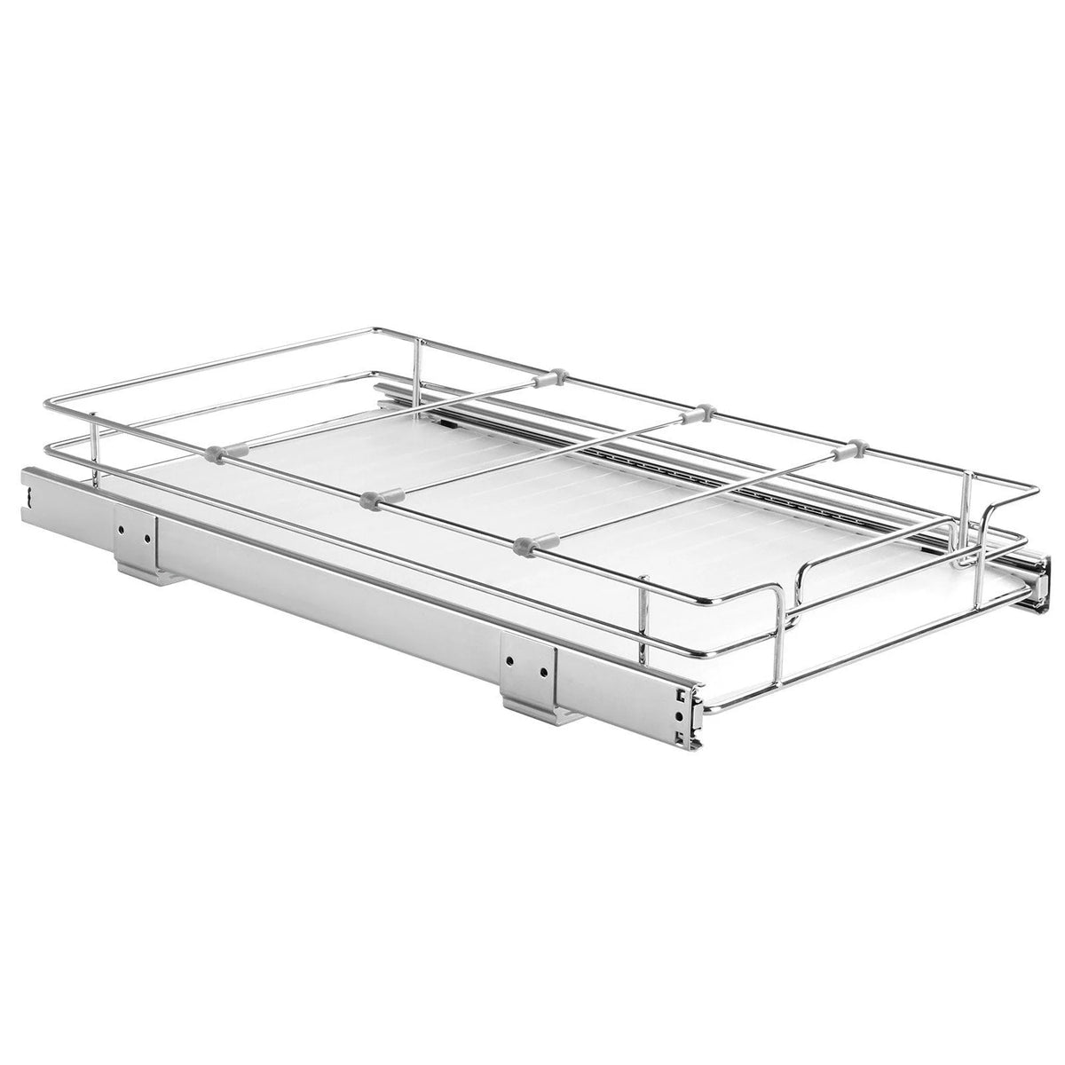 Chrome Steel Pull Out Cabinet Organizer L39126