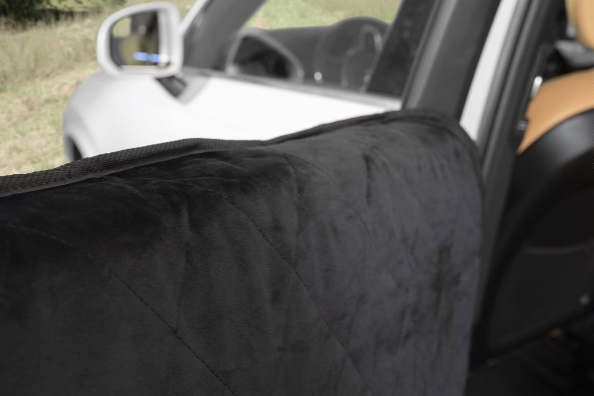 Quilted Velvet Waterproof Car Door Cover, Standard, Desert Sand S466209
