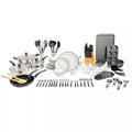 95-Piece Black Kitchen Starter Kit X2762