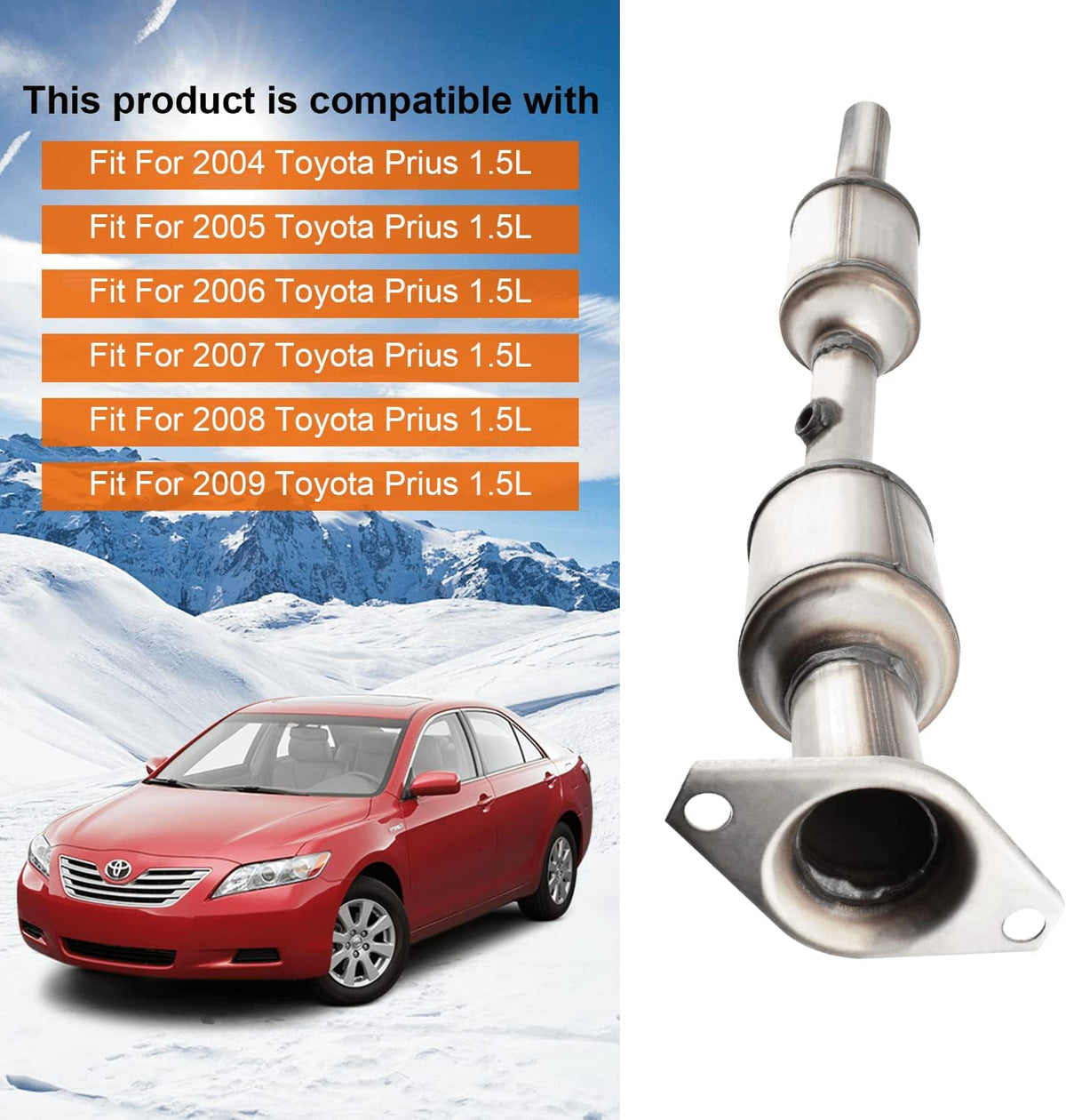 Stainless Steel Catalytic Converter R15114