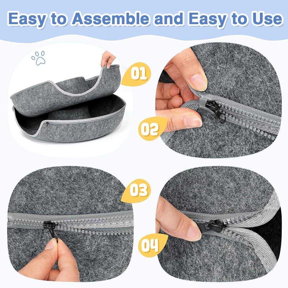 Cat Cave with 3 Toys A584269