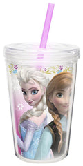 Insulated Tumbler with Screw-on Lid and Straw K9850