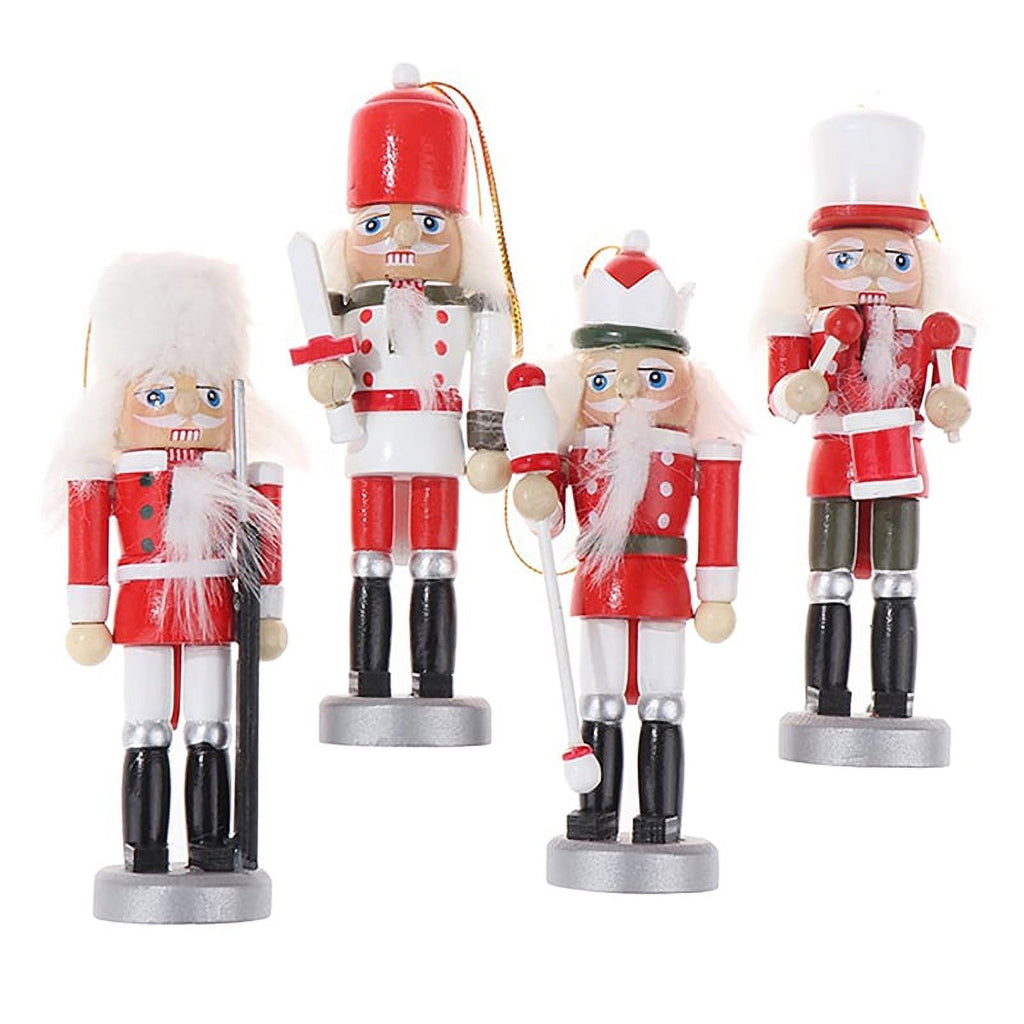 1Pc 12CM Nutcracker Puppet Soldier Xmas Tree Pendant Z433590