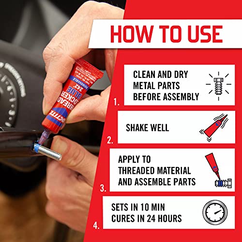 Blue Removable Medium Strength Threadlocker 6 ml N3153