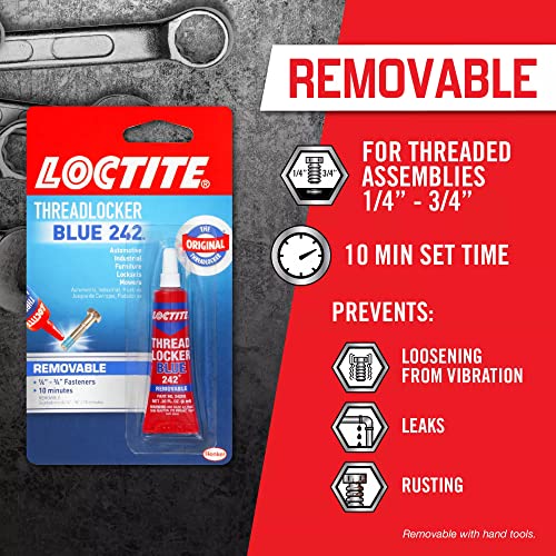 Blue Removable Medium Strength Threadlocker 6 ml N3153
