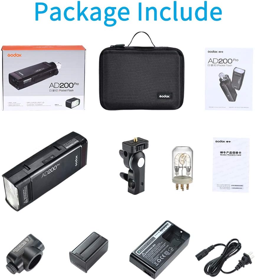 Pocket Flash Speedlite Monolight with 2900mAh Lithium Battery T841481