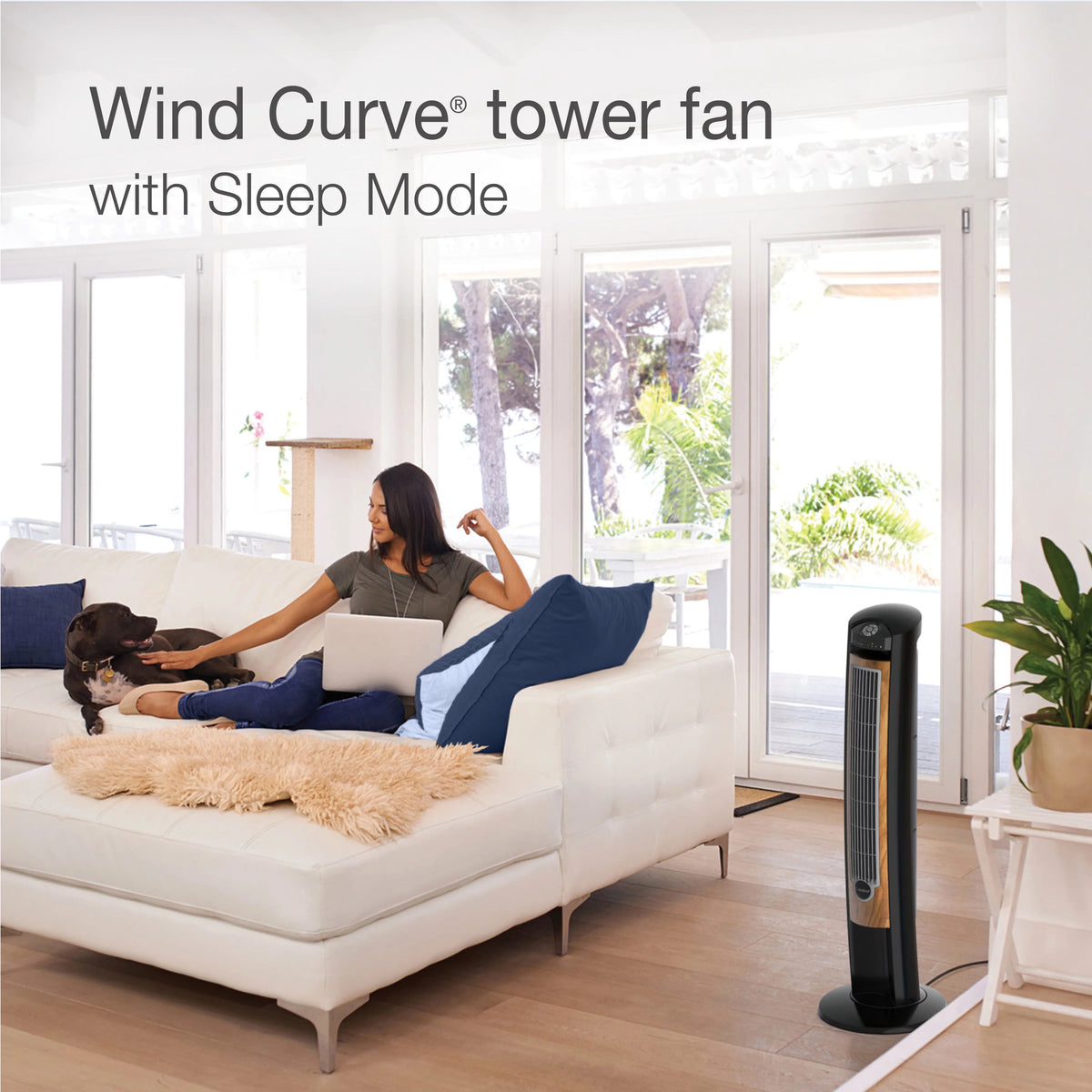 42" Tower Fan with Remote Control T2032