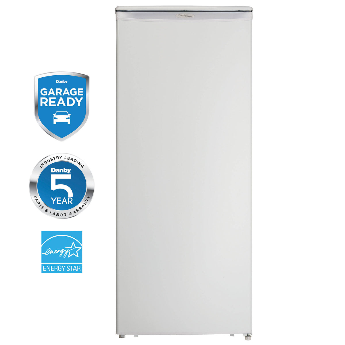 White 8.5 Cu. ft. Upright Freezer F740