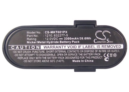 12.0V 3300mAh Battery Replacement R4599