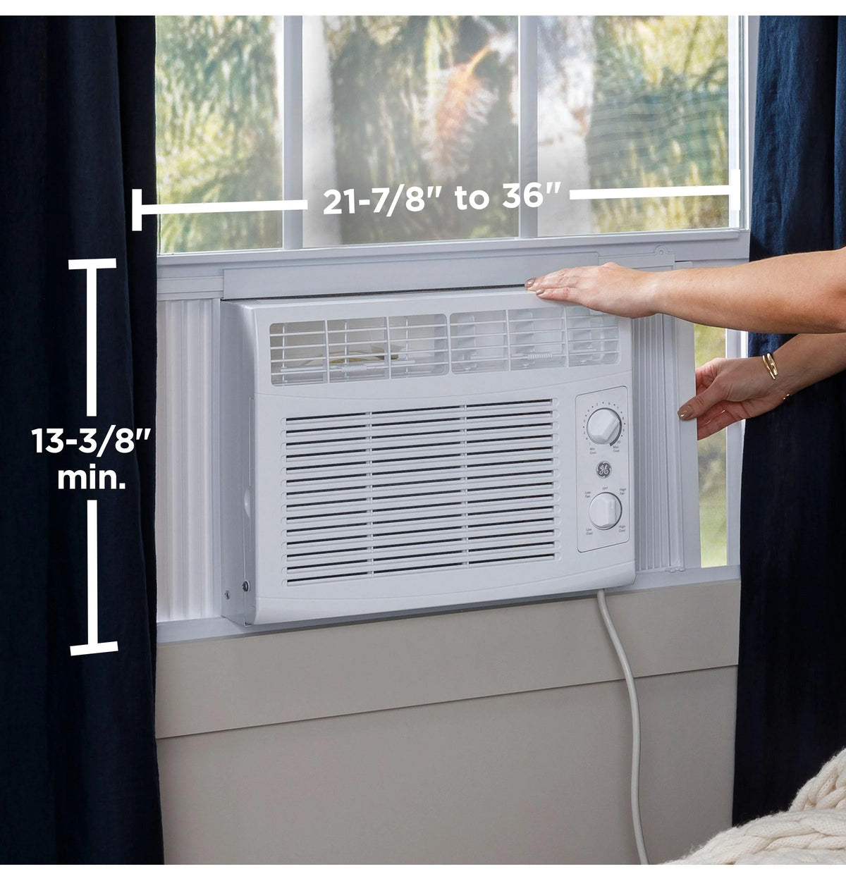 White 5050 BTU Window Air Conditioner P315967