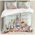 King Red Duvet Cover Set X897080