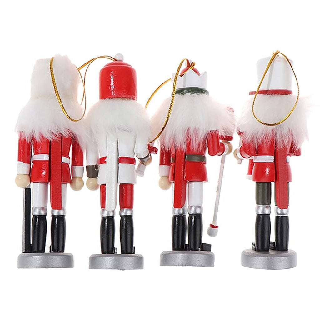 1Pc 12CM Nutcracker Puppet Soldier Xmas Tree Pendant Z433590