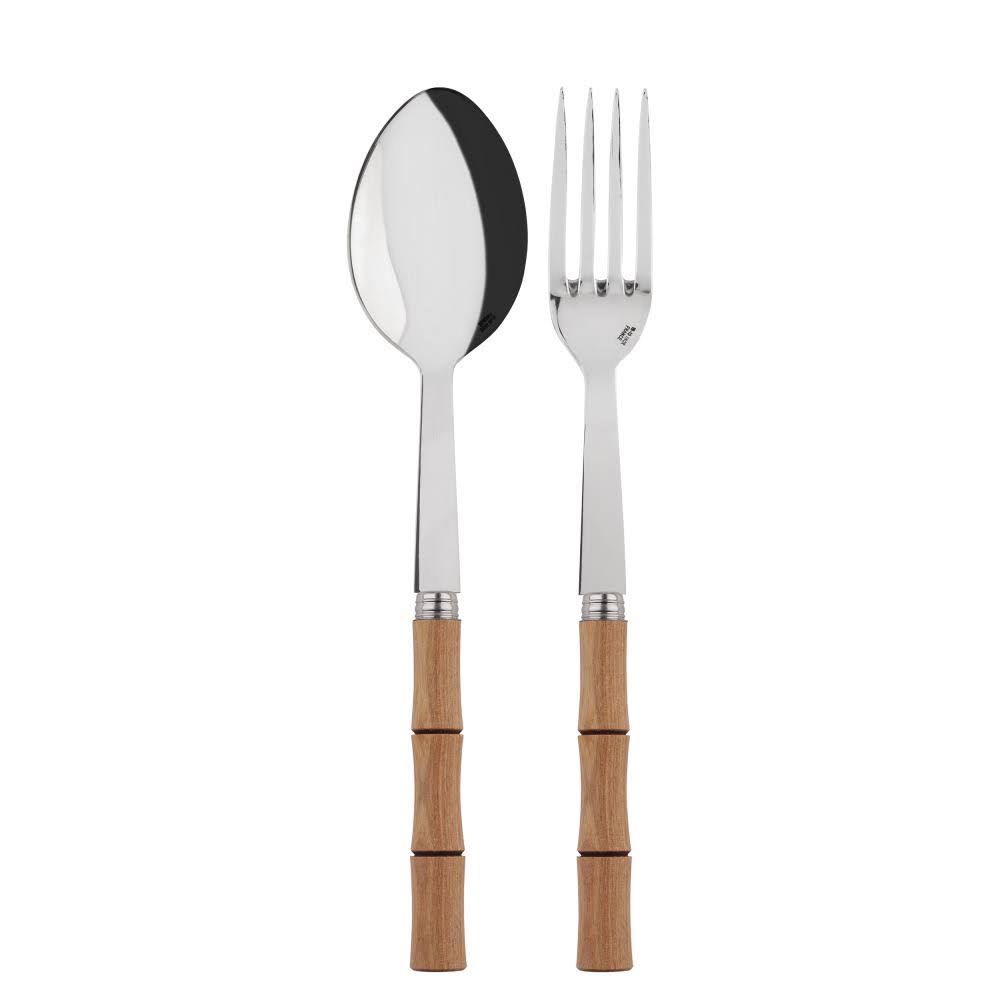 Bamboo Natural Wood Serving Set X938810