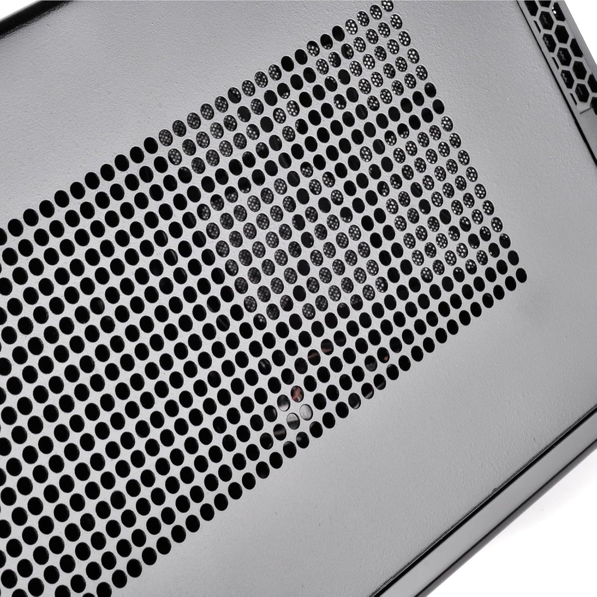 Black Ultra Compact Mini-ITX Computer Case with Mesh Front Panel E283300