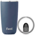 Stainless Steel Tumbler with Slide-Open Lid, 18 Fl Oz, Vacuum-Insulated Water Bottle S59457