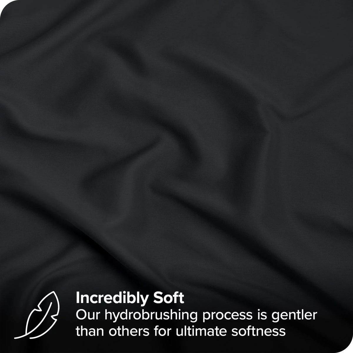 7-Piece Bed-in-a-Bag Full XL Black Sheet Set P682086