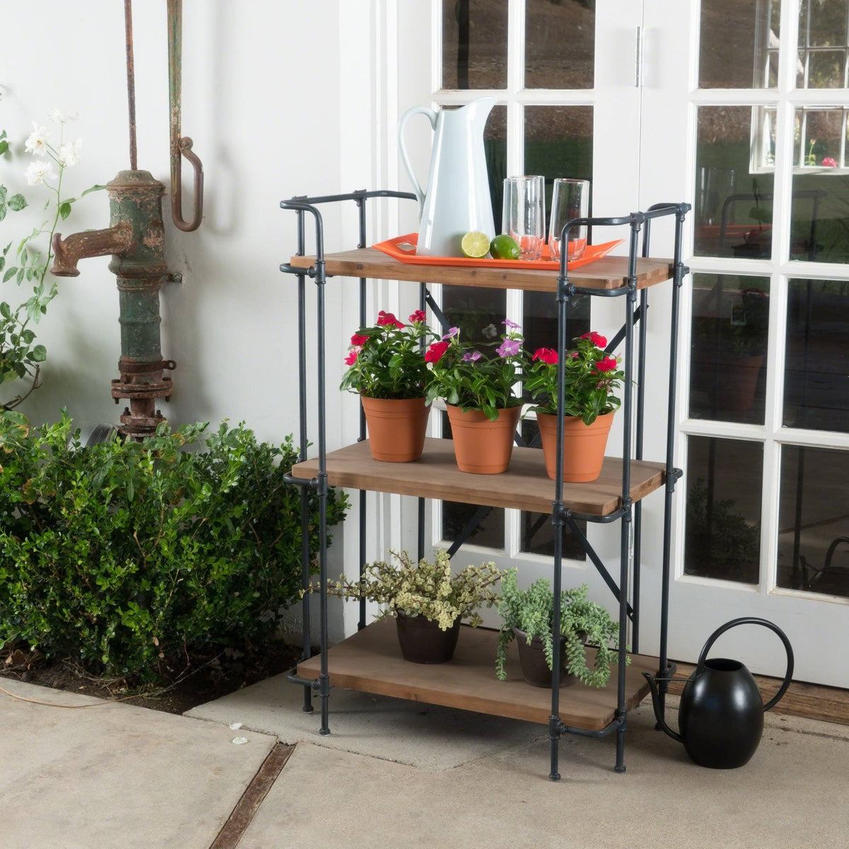 3 Shelf Firwood Bookcase S7497