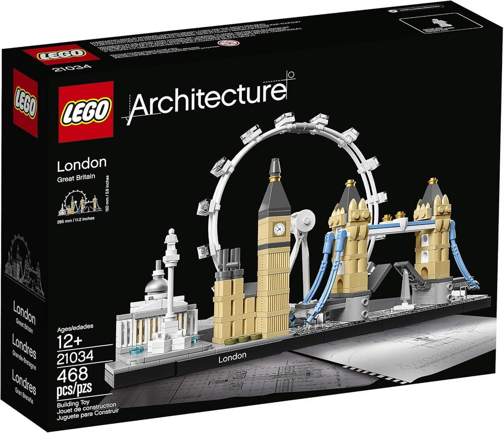 LEGO Architecture London Skyline Collection 21034 Building Set Model Kit (468 pieces) E41616