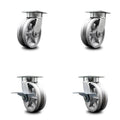 6x22 V Groove Semi Steel Caster W999690